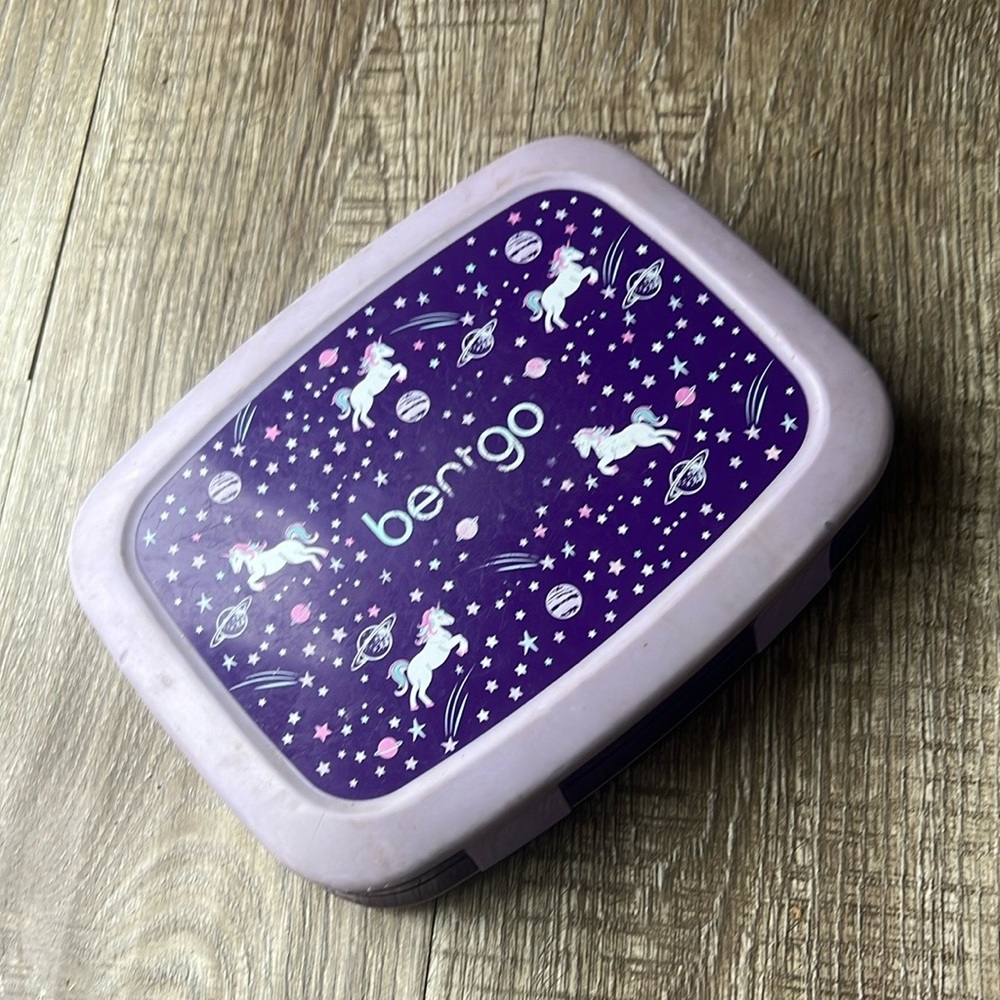 Bentgo kids Purple Unicorn Lunch Box